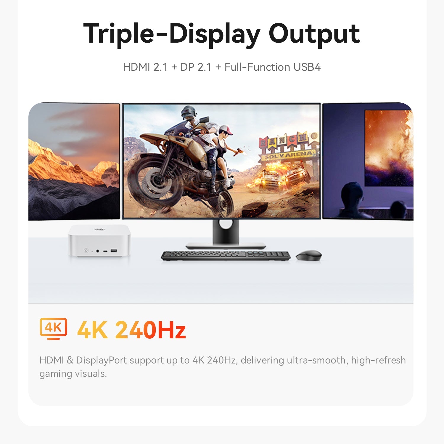 Beelink SER9 MAX AMD Ryzen™ 7 H 255/H350